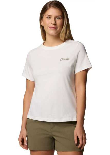 Tricouri Columbia Rolling Bend Graphic SS Tee Beige Femei (BM 17086394) 1