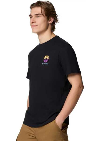 Tricouri Columbia Kettle River Outdoor Tee Black Barbati (BM 17086409) 2