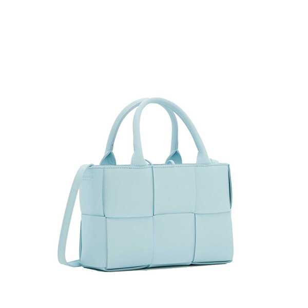 Genti de mana Bottega Veneta Bottega Veneta Arco Mini Tote bag Blue Femei (BM 17086456) 2