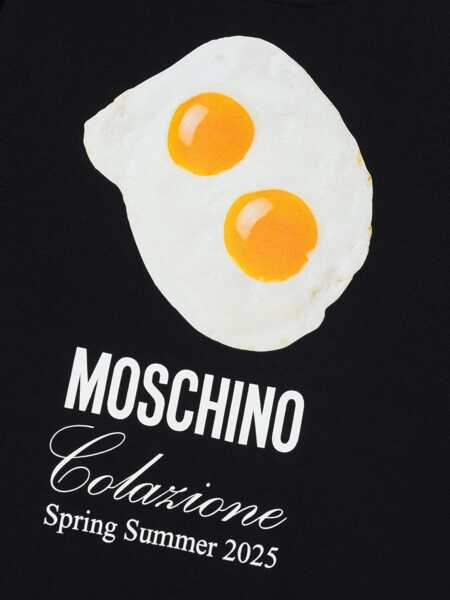 Pulovere Moschino CREWNECK SWEATER Black   Fete (BM 17086903) 3