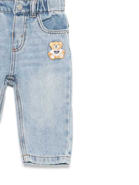Blugi drepti Moschino JEANS Blue Baieti (BM 17086948) 3