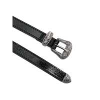 Curele Golden Goose Dama - Curele Golden Goose Golden Goose New Tex Leather Belt Black Femei (BM 17088301) - B-mall.ro