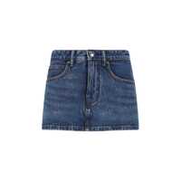 Pantaloni casual Alexander Wang Denim Skort Femei