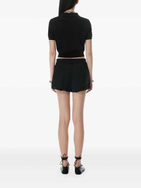 Tricouri Polo Alexander Wang Alexander Wang T-Shirts And Polos Black Femei (BM 17088736) 3