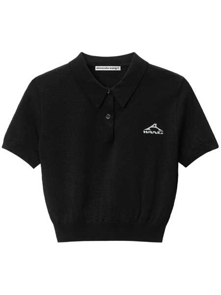 Tricouri Polo Alexander Wang Alexander Wang T-Shirts And Polos Black Femei (BM 17088736) 1