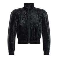 Geci Alexander Wang Cropped Track Jacket W/Logo Webbing Femei