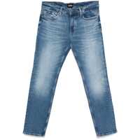 Blugi Boss Cotton Jeans In Blue Denim Barbati