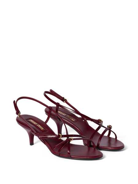 Sandale Miu Miu Miu Miu Sandals PURPLE Femei (BM 17088943) 2