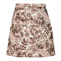 Fuste Valentino Garavani Pink Wool Skirt Femei