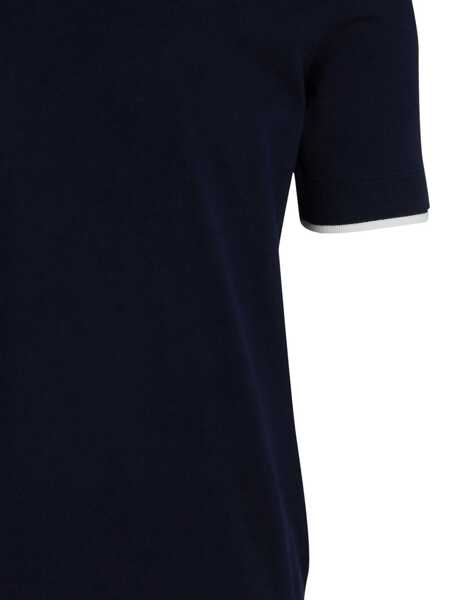 Topuri Paolo Pecora Paolo Pecora T-Shirts BLUE Barbati (BM 17090110) 3