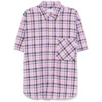 Camasi Amish Short-Sleeves Checkered Cotton Shirt With Pocket Barbati