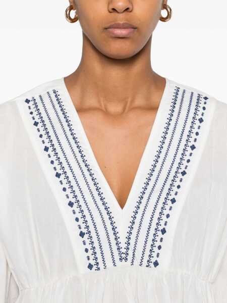 Bluze A.P.C. A.P.C. Blouse Vera White Femei (BM 17091169) 5