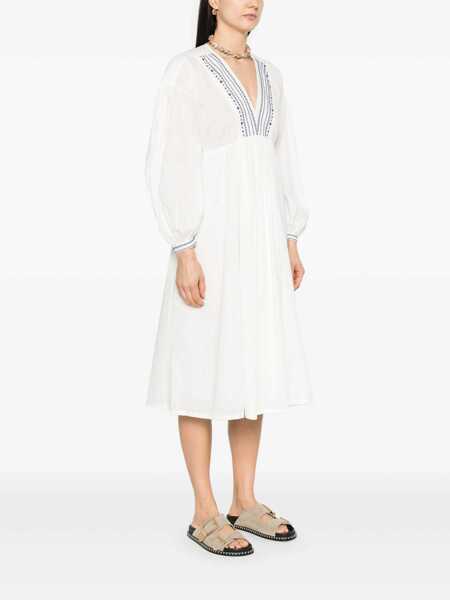 Rochii A.P.C. A.P.C. Robe Anni White Femei (BM 17091172) 3