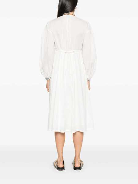 Rochii A.P.C. A.P.C. Robe Anni White Femei (BM 17091172) 4