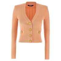 Cardigane Balmain Buttoned V-Necked Cardigan Femei