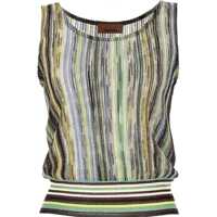 Topuri Missoni Striped Lamé Top Femei