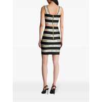 Fuste Balmain Dama - Fuste Balmain Balmain Nastro Balmain Skirt Black Femei (BM 17091517) - B-mall.ro