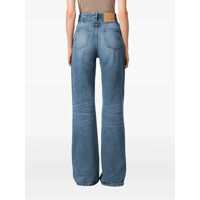 Blugi Dama - Blugi AMI Paris AMI Paris Flared Leg Jeans BLUE Femei (BM 17092039) - B-mall.ro