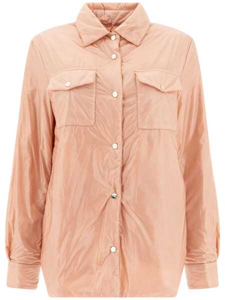 Geci Herno Herno Nylon Overshirt Jacket PINK Femei (BM 17092126) 1