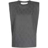 Tricouri Golden Goose Journey W`S Sleeveless Padded Shoulder T-Shirt Clothing Femei