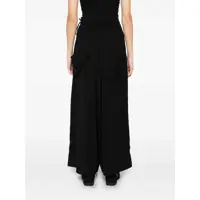 Imbracaminte Y-3 Dama - Pantaloni casual Y-3 Y-3 Adidas Y-3 Rayon Twill Wide Pants Black Femei (BM 17092852) - B-mall.ro