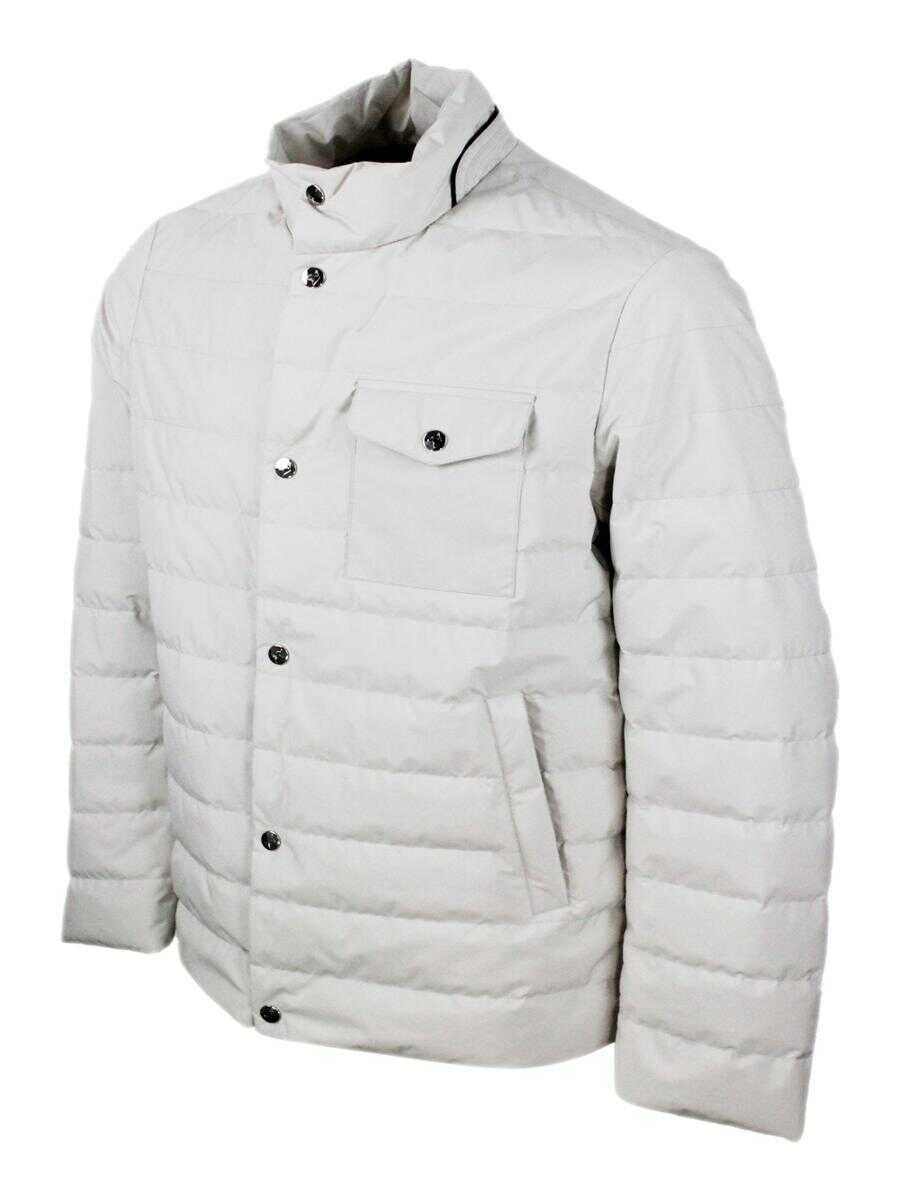Geci MONTECORE Montecore Jackets WHITE Barbati (BM 17095003) 2