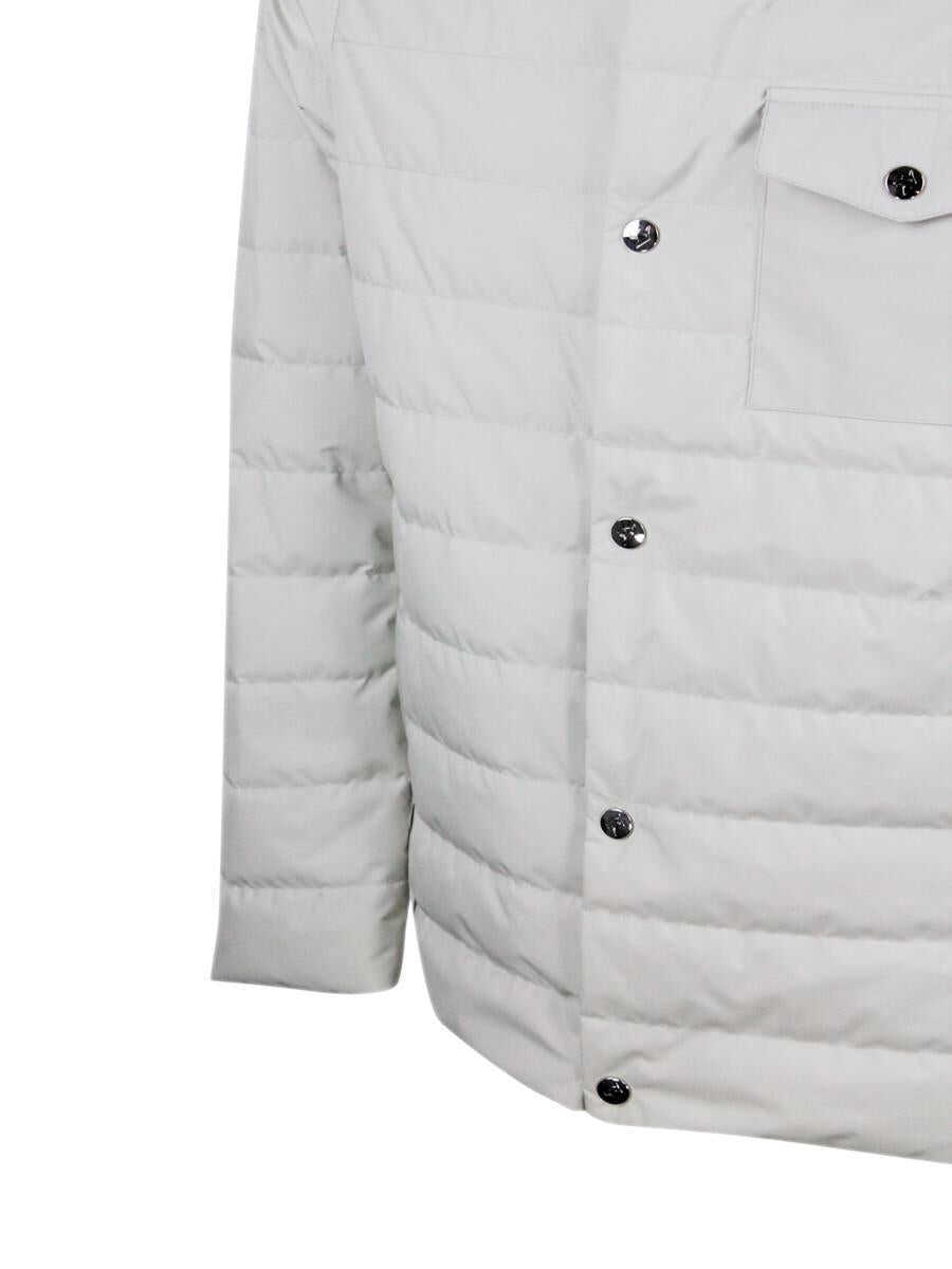 Geci MONTECORE Montecore Jackets WHITE Barbati (BM 17095003) 4