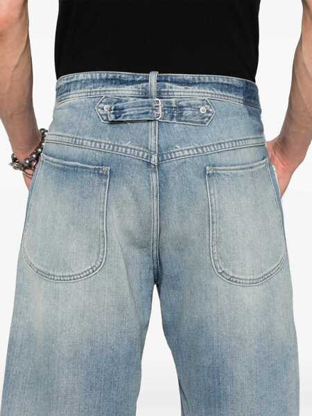 Pantaloni scurti Maison Margiela Maison Margiela Cut-Off Denim Shorts BLUE Barbati (BM 17095048) 5