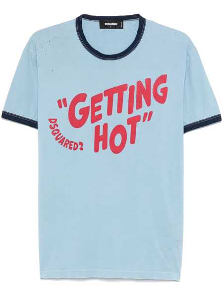 Tricouri DSQUARED2 DSQUARED2 T-Shirt BLUE Barbati (BM 17095201) 1