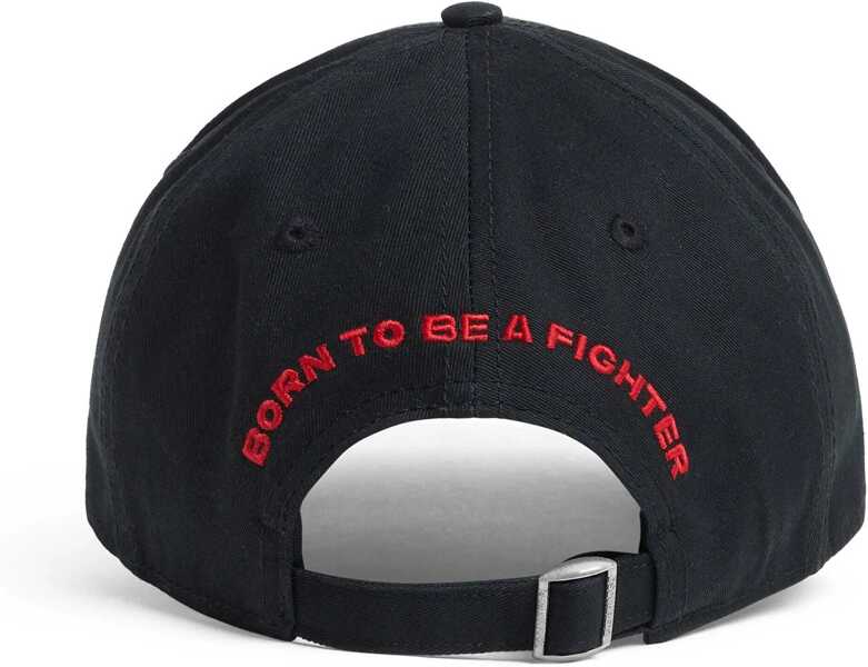 Sepci DSQUARED2 Baseball Hat With Logo BLACK Barbati (BM 17096255) 2