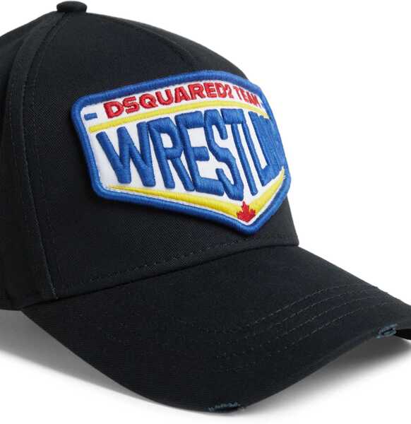 Sepci DSQUARED2 Baseball Hat With Logo BLACK Barbati (BM 17096255) 3