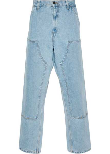 Blugi drepti Carhartt Double Knee Pants DENIM Barbati (BM 17096291) 1