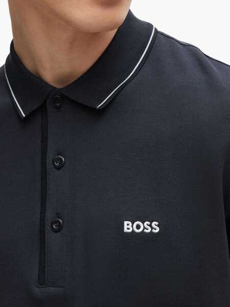 Tricouri Polo Hugo Boss Polo Paule 4 BLUE Barbati (BM 17096303) 5
