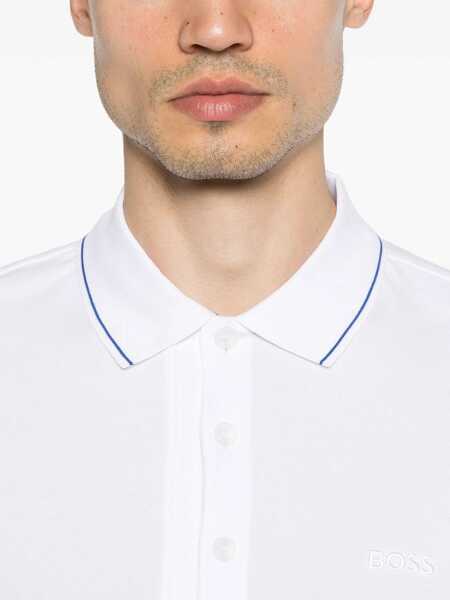 Tricouri Polo Hugo Boss Polo Paule 4 WHITE Barbati (BM 17096318) 4
