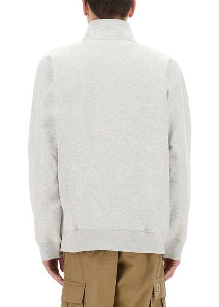 Bluze de trening Carhartt Half Zipper Sweatshirt GREY Barbati (BM 17096354) 3