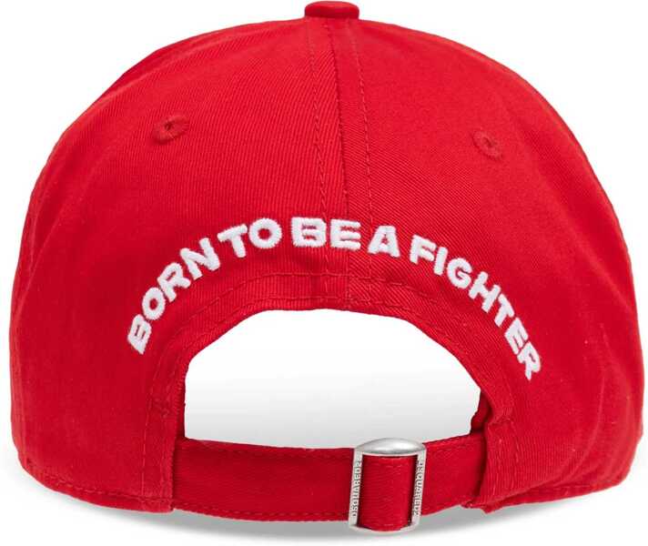 Sepci DSQUARED2 Baseball Hat With Logo RED Barbati (BM 17096393) 2