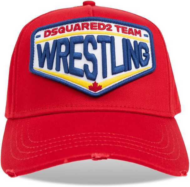 Sepci DSQUARED2 Baseball Hat With Logo RED Barbati (BM 17096393) 1