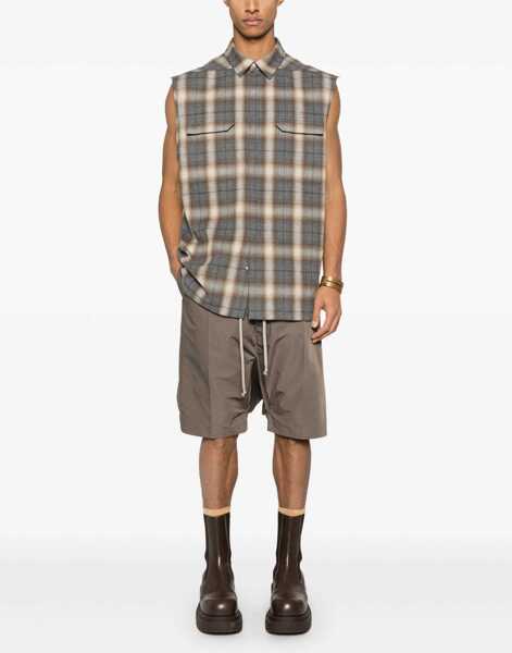 Pantaloni scurti Rick Owens Short Ricks Pods BROWN Barbati (BM 17096450) 2