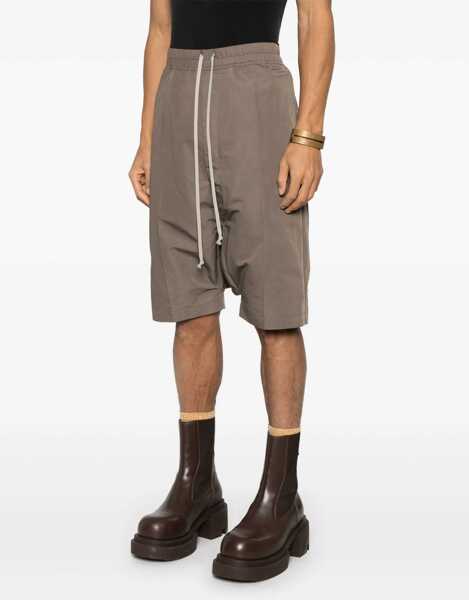 Pantaloni scurti Rick Owens Short Ricks Pods BROWN Barbati (BM 17096450) 3