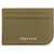 Alexander McQueen Leather Card Holder MILITARY GREEN
