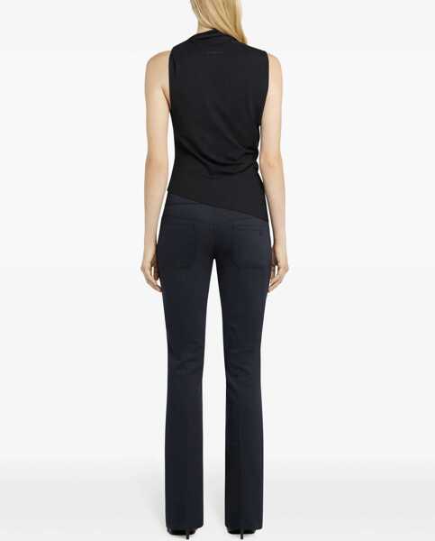 Bluze COURRGES Top Twisted BLACK Femei (BM 17096651) 4