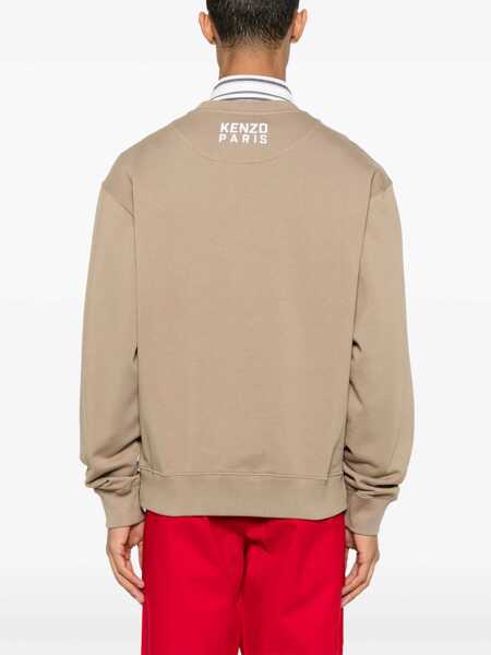 Bluze de trening Kenzo Happy Tiger Sweatshirt BEIGE Barbati (BM 17096666) 4