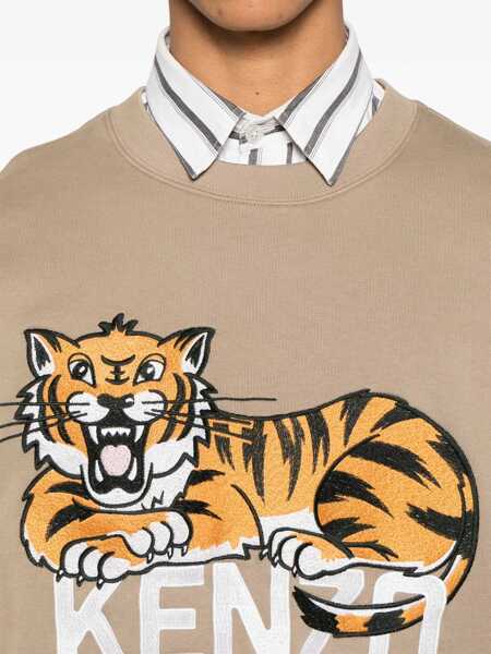Bluze de trening Kenzo Happy Tiger Sweatshirt BEIGE Barbati (BM 17096666) 5