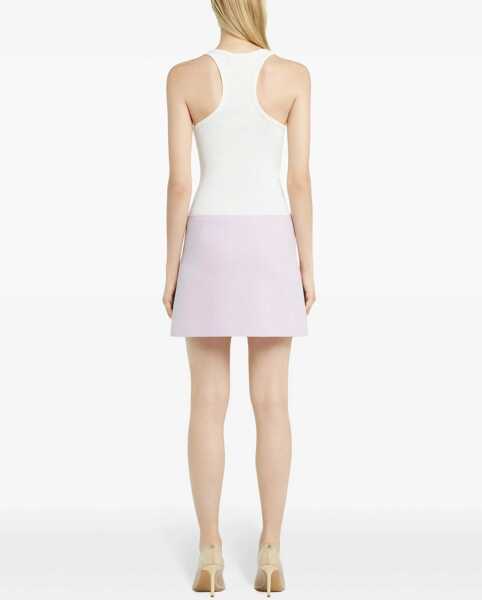 Bluze COURRGES Tank Top WHITE Femei (BM 17096672) 4