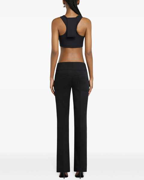 Bluze COURRGES Crop Top BLACK Femei (BM 17096729) 3