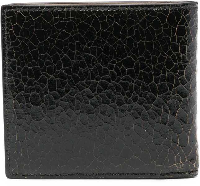 Portofele Alexander McQueen Bi-Fold Wallet BLACK Barbati (BM 17096747) 2