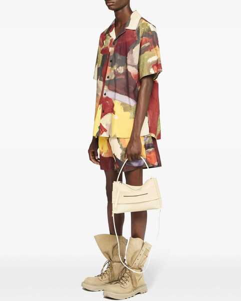 Camasi casual JW Anderson Abstract Print Shirt MULTICOLOUR Barbati (BM 17096762) 2