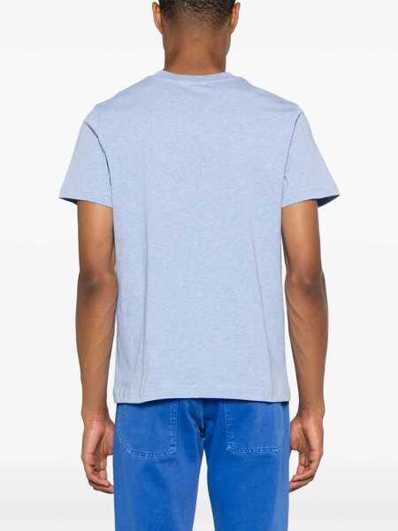 Tricouri A.P.C. A.P.C. T-SHIRT COHBMM26384 TZF BLACK BEIGE Gla Terracotta Blanc Barbati (BM 17096836) 5