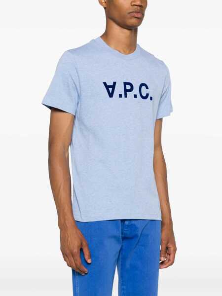 Tricouri A.P.C. A.P.C. T-SHIRT COHBM.M26384 LMF GRIS CHINE ROUGE Lmf Gris Chine Rouge Barbati (BM 17096836) 4
