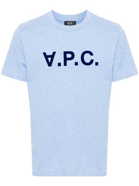 Tricouri A.P.C. A.P.C. T-SHIRT COHBM.M26384 LMF GRIS CHINE ROUGE Lmf Gris Chine Rouge Barbati (BM 17096836) 1